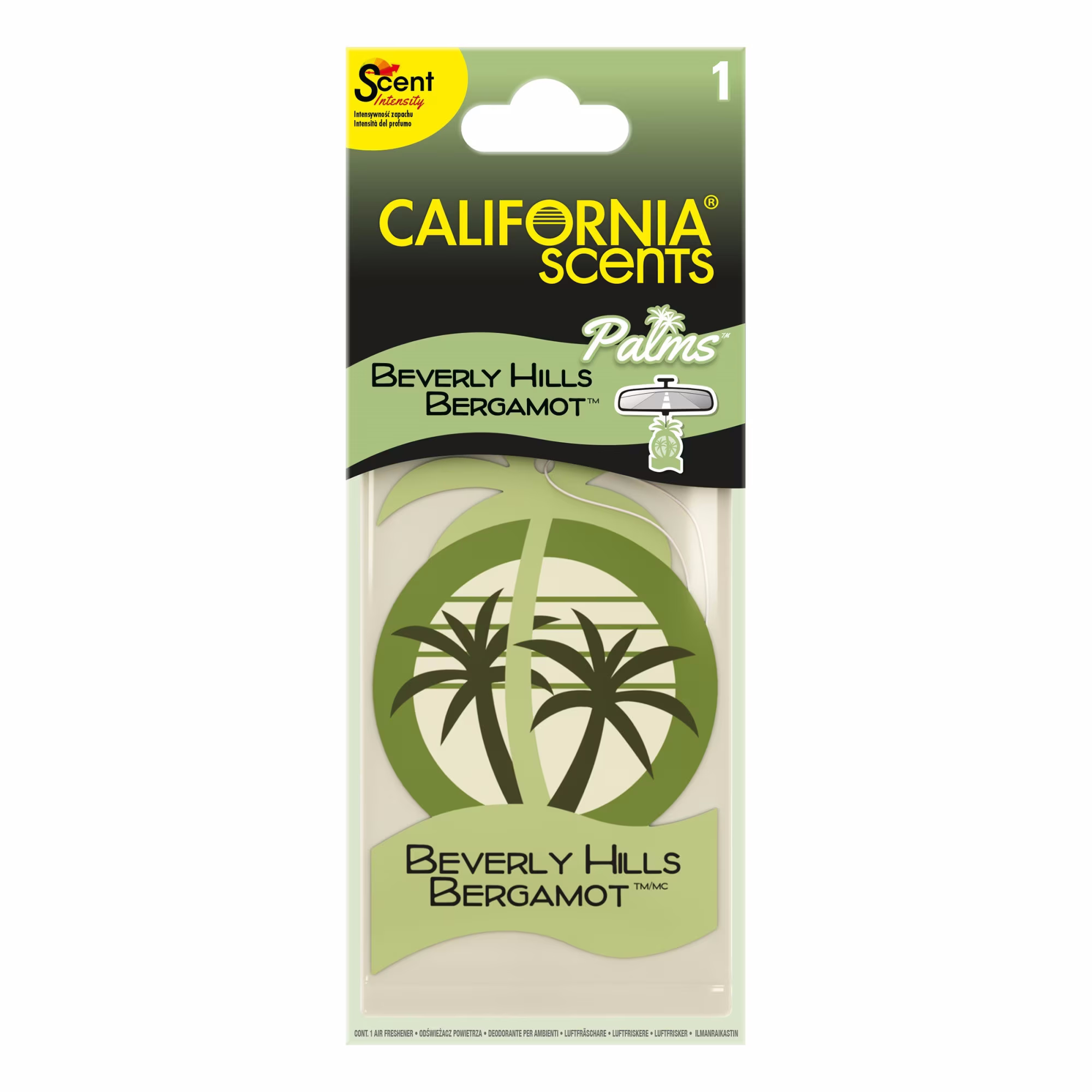 air freshener Paper Palms Beverly Hills Bergamot