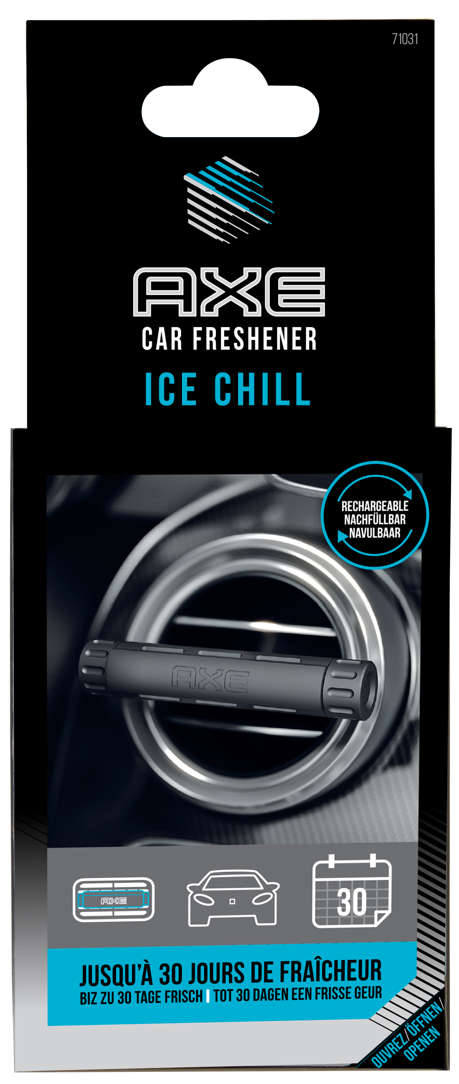 d&#233;sodorisant &#201;vent rechargeable en aluminium - Ice Chill