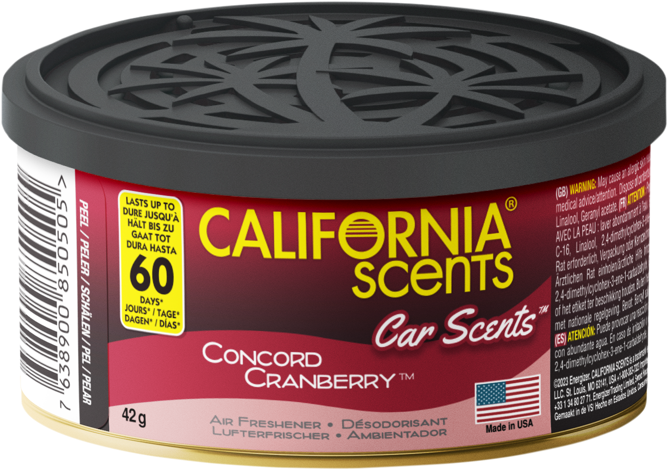 air freshener Can Concord Cranberry