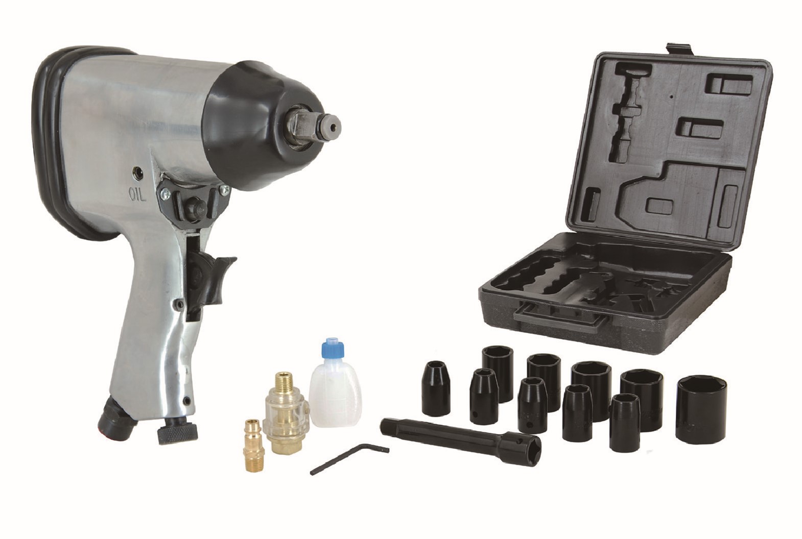 Impact wrench set LDL-102, 6.2 bar