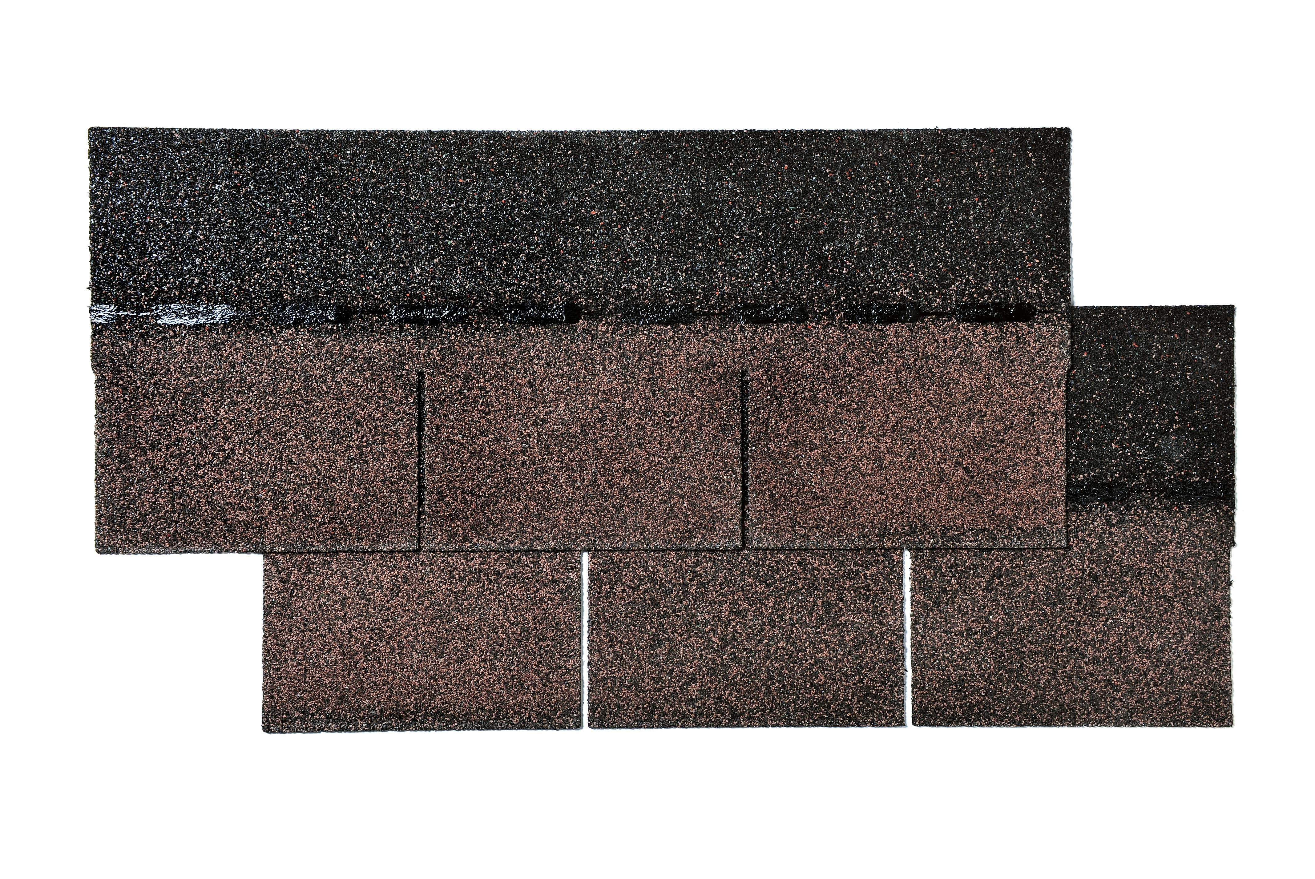 Easy rectangular shingle brown 2m&#178;