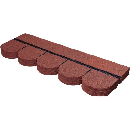 Easy plain shingle red 2m&#178;