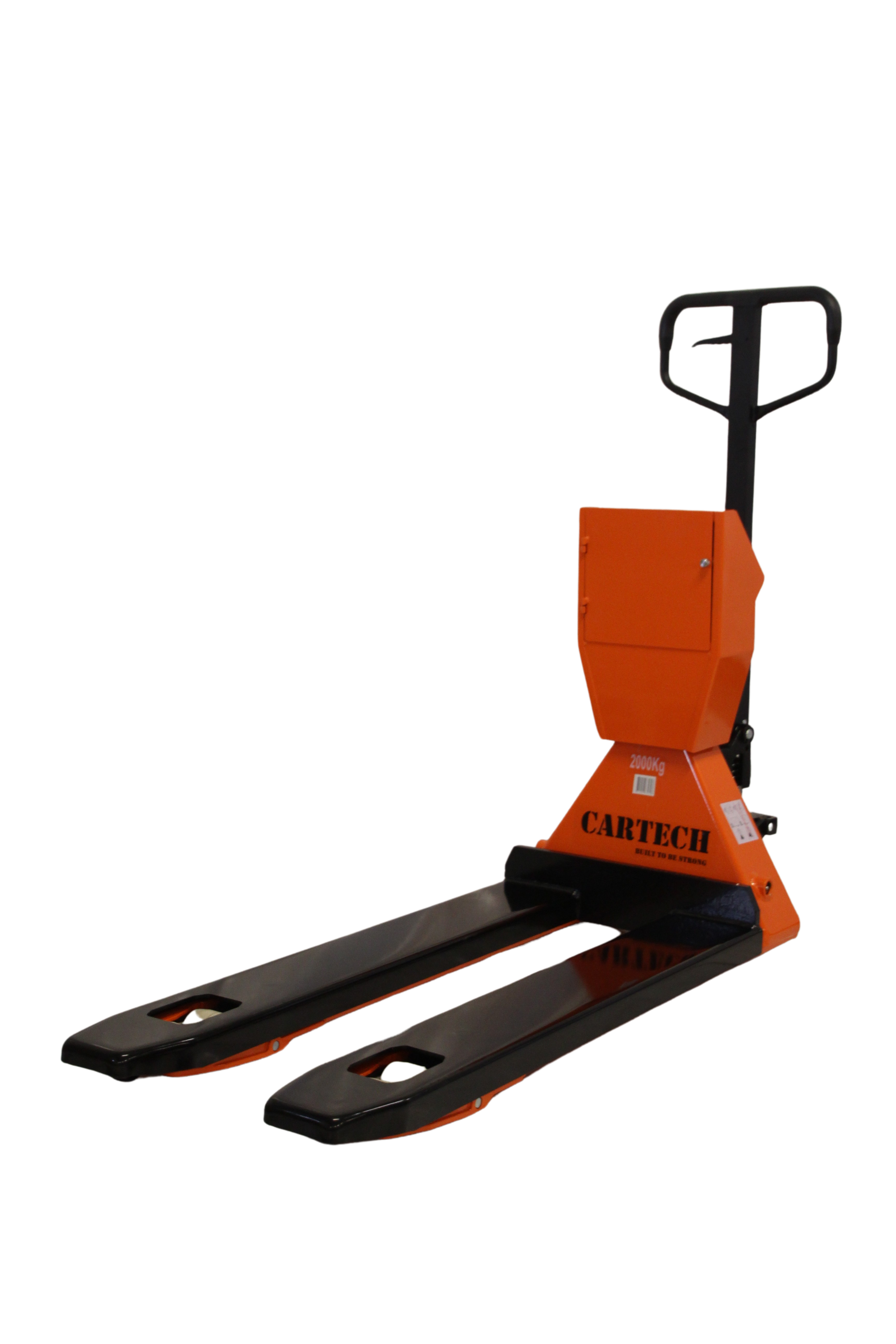 Pallet truck 2t, 1150mm tandem with scales large