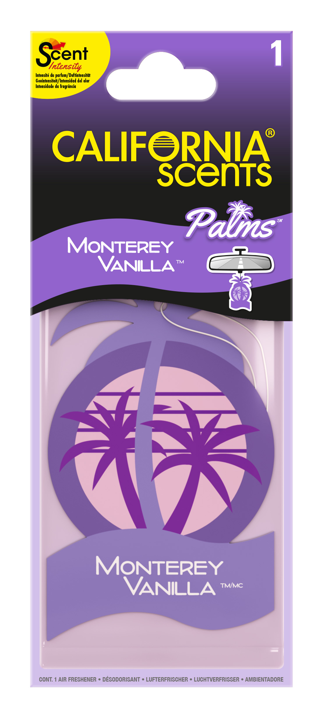 air freshener Palms Monterey Vanilla