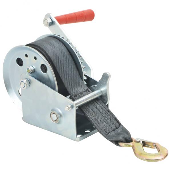 Hand winch with straps 500kg