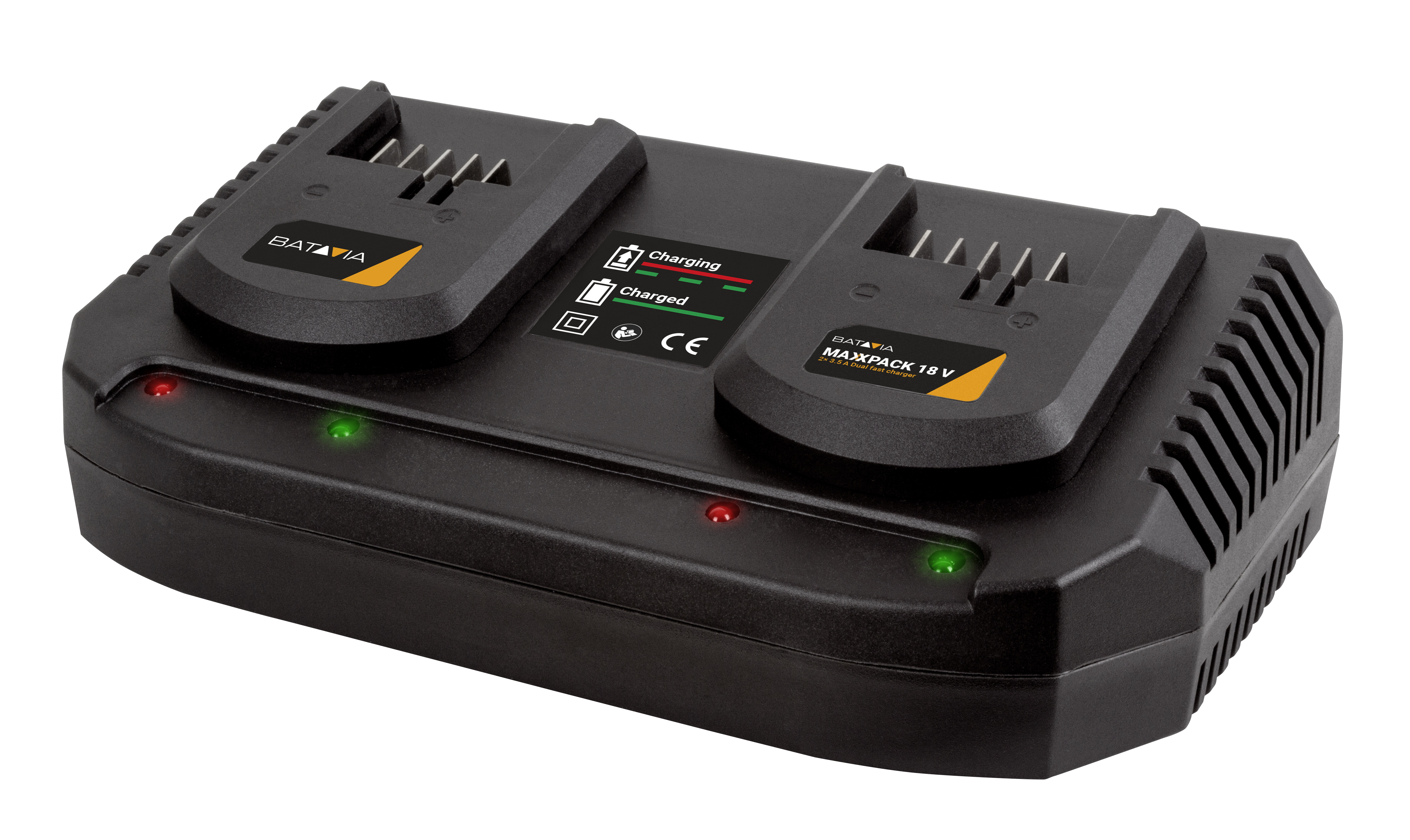 Quick charger dual 18V 2 x 3.5A