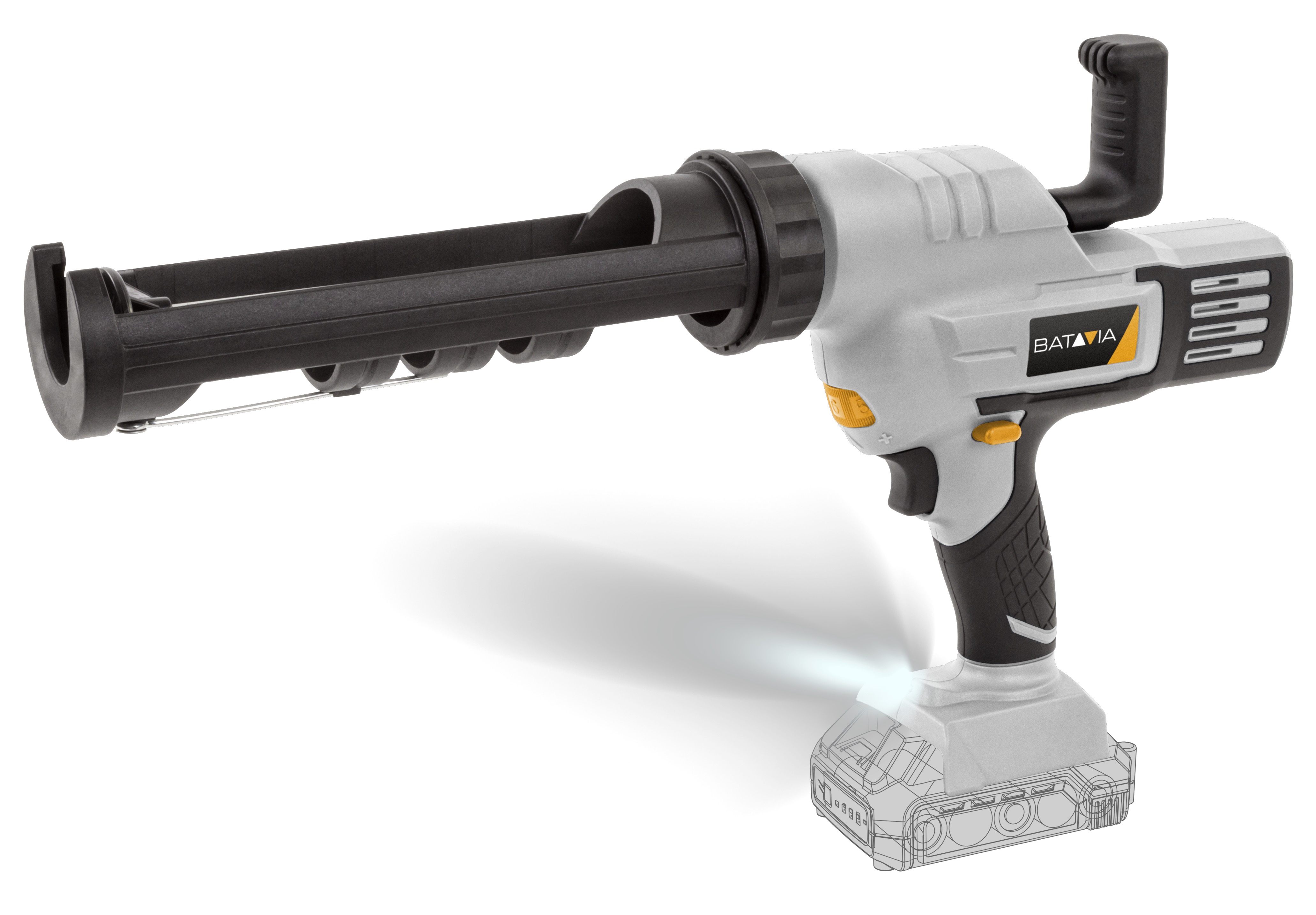 Caulking gun 18V (without battery)