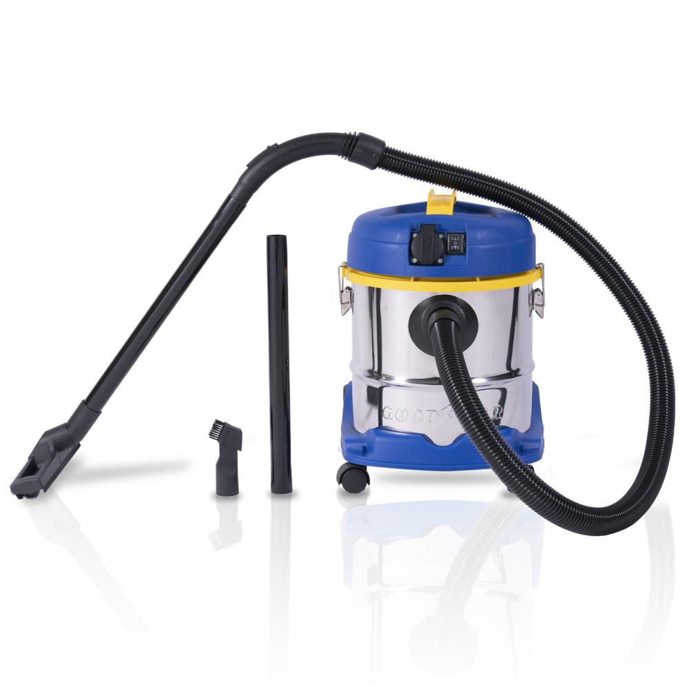 Wet and dry vacuum cleaner 20 liters with accessories